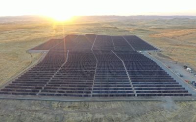 An Ameresco solar PV project in San Joaquin County, California. Image: Ameresco.