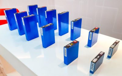 An array of different lithium battery cell types. Image: PI Berlin.