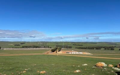 Teebar BESS is located beside Powerlink's Teebar Creek substation in Queensland's Fraser Coast region. Image: Atmos Renewables.