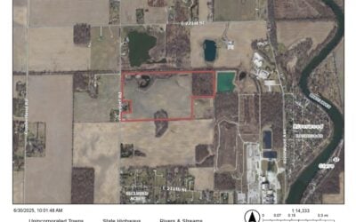 Outline plan of the Kingfisher Reserve BESS site, taken from Aypa Power project docket submitted to Hamilton County's Board of Zoning Appeals/ Image: Aypa Power / Hamilton County Board of Zoning Appeals.