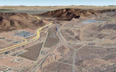 Rendering of the Prairie Song Reliability Project's layout from Aypa Power's CEC application. Image: Aypa Power / CEC