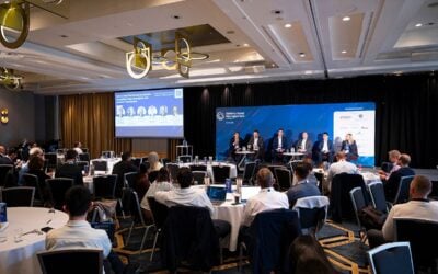 Panellists highlighted that the growing demand from data centre operators is changing how hybrid projects are structured and sold. Image: Solar Media/Informa.