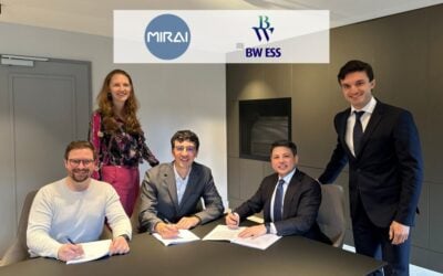 BW ESS and MIRAI Power's joint development agreement signed last week will target 1GWh of projects in southern Germany. Image: BW ESS.