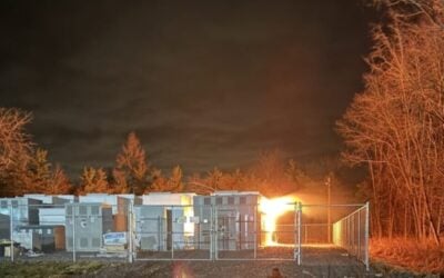 Convergent New York BESS fire Warwick