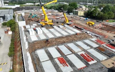 A BESS project in Australia under construction. Image: Akaysha Energy.
