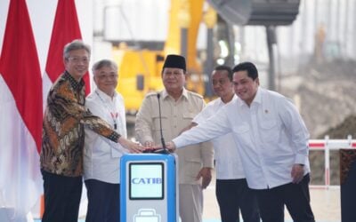 Groundbreaking ceremony at the West Java plant. Images: CATL.