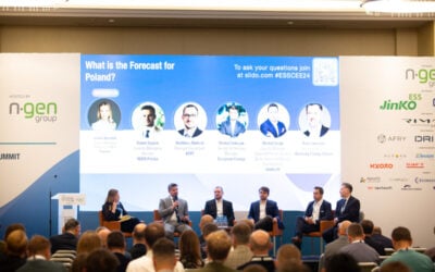 A panel discussion on the Polish market at the recent Energy Storage Summit CEE in Warsaw. Image: Solar Media