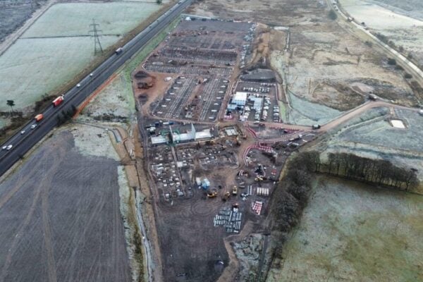 Coalburn 1 (pictured) is one of three transmission-connected BESS assets currently under construction by CIP in Scotland, UK. Image: Copenhagen Infrastructure Partners.