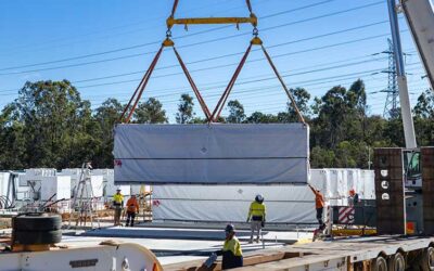 State-owned company CS Energy has also received all 108 of its Tesla Megapack 2XL units for a 400MWh project in Queensland. Image: CS Energy.