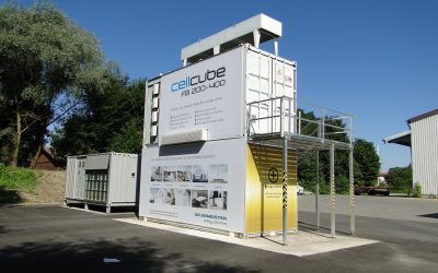 CellCube flow battery installation. Image: CellCube.