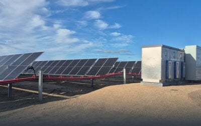 Clearway announced the start of commercial operations at Rosamond South I (117MW BESS, 140MW solar PV) in early November. Image: Clearway Energy Group.