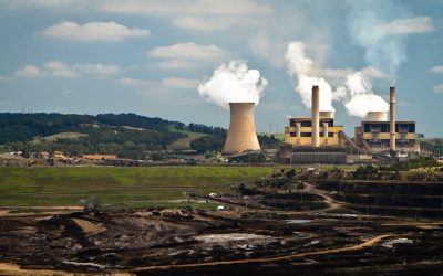 Yallourn power plant, scheduled for closured in 2028. Image: Wikimedia user Stephen Edmonds.