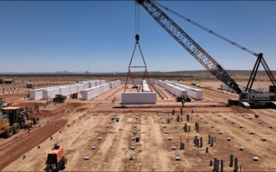 AES BESS Construction