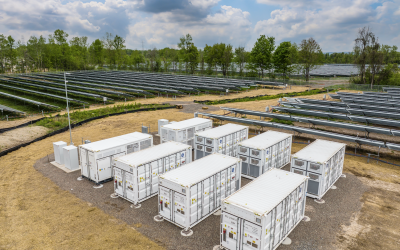 Battery storage project in New York.  Image: Convergent Energy + Power.