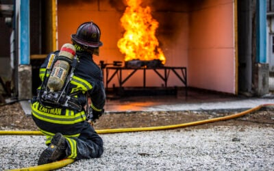ESRG, which was formed by firefighters and battery safety subject matter experts, offers services including Mmodule-level fire testing (pictured). Image: ESRG.