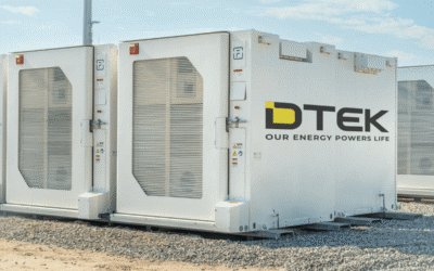 DTEK said the BESS portfolio was delivered in just six months, in time to begin a TSO supply contract in October 2025. Image: DTEK
