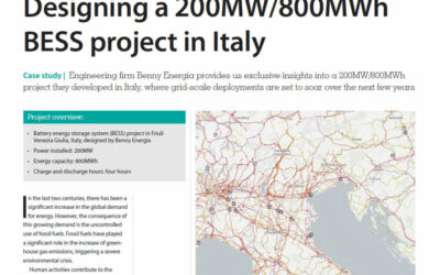 Designing a 200MW800MWh BESS project in Italy