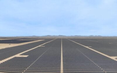 The project is built on Federal Land under the Bureau of Land Management’s purview. Image: EDF Renewables North America