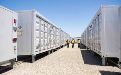 An EDP Renewables North America battery storage project. Image: EDPR NA