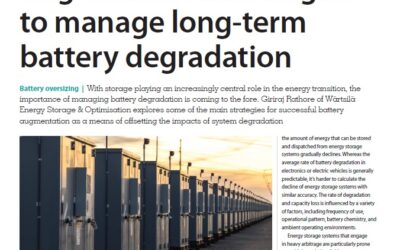 ESN - Augmentation strategies to manage long-term battery degradation