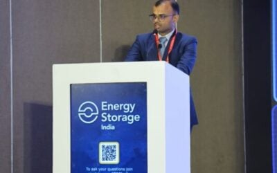 Prashant Bhamu, deputy director of integrated resources planning at the Central Electricity Authority (CEA), Ministry of Power, said India has around 560GW of installed power generation capacity, including approximately 310GW from non-fossil fuel sources. Image: Energy-Storage News.