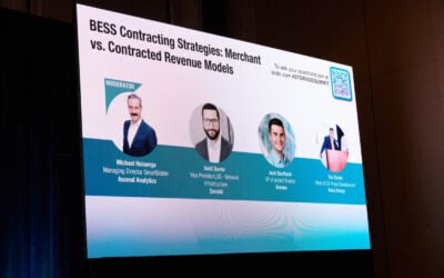 The discussion took place at Energy Storage Summit USA 2026 last month. Image: Solar Media.