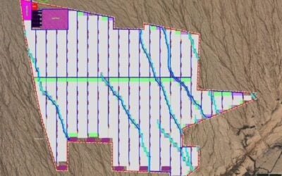 Technical drawing of the Eagle Eye project, taken from permitting documents. Image: Brightnight/Cordelio Power
