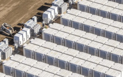 Ørsted's Eleven Mile BESS project in Arizona. Image: Ørsted.