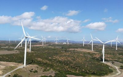 An Enel Green Power wind power plant in Sicily, Italy. Image: Enel Green Power.