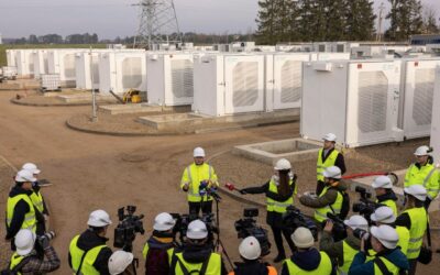 Energy Cells Lithuania Litgrid grid booster battery storage fluence