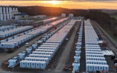 The Wooreen BESS is sized at 350MW/1,474MWh with 4-hours of storage duration. Image: Zenviron (via LinkedIn).