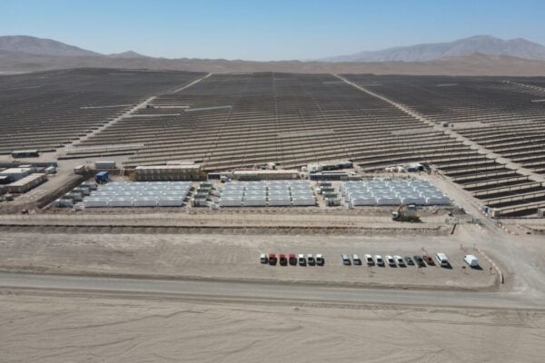 The BESS Capricornio in Chile will be co-located with a solar PV plant of the same name