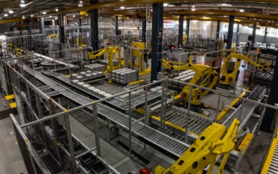 Eos Energy Enterprises' production line. . Image: Eos Energy Enterprises via X.