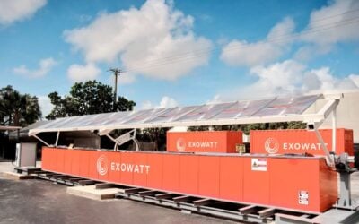 The technology from Exowatt, one of the two companies. Image: Exowatt