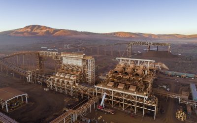 FMG iron ore operations in Pilbara, Western Australia. Image: FMG.