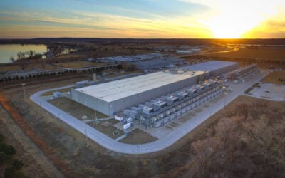 A Google data centre in Iowa, US. Image: chaddavis.photography via flickr, CC 2.0 Attribution license.
