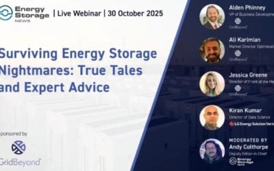 GridBeyond Halloween webinar landing page