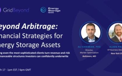 Gridbeyond Beyond Arbitrage webinar landing