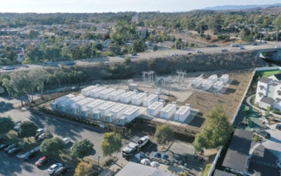 Gridstor's 160MWh Goleta project in California, pictured in 2023 around the time it went into commercial operation. Image: Businesswire