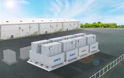 Rendering of how the completed project in Kyushu, Japan, may look. Image: IDEX