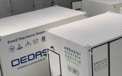 Battery energy storage system (BESS) equipment at the factory of Turkish system integrator Inovat. Image: Inovat.