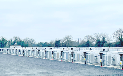 A 50MW short-duration battery storage project in County Meath, Ireland. Image: Iberdrola.