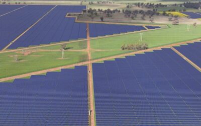 Gentari secured the Maryvale solar-plus-storage site (pictured) as part of its acquisition of Wirsol in 2023. Image: Gentari Renewables.