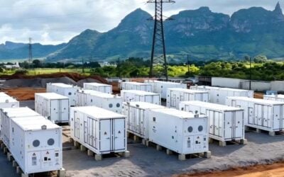 Linyang Energy said its grid-scale project in Mauritius paves the way for further overseas expansion. Image: Linyang Energy