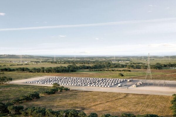 A rendering of the Calala BESS in Tamworth, New South Wales. Image: Equis.