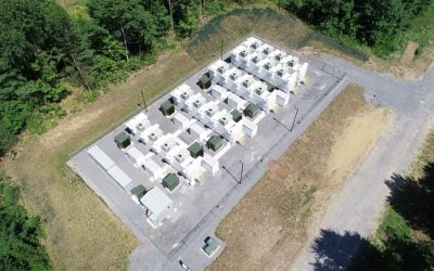 KCE NY 1, New York's first grid-scale battery project. Image: Key Capture Energy.