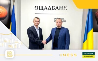 The signing of the loan agreement comes after Oschadbank joined the EBRD's risk-sharing programme in February. Image: KNESS