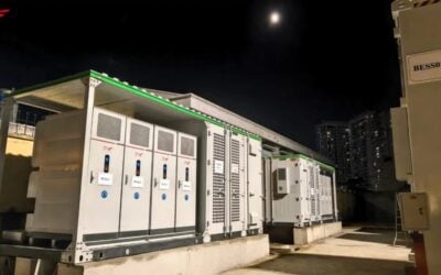 Kehua Digital Energy PCS units at one of the five BESS projects in Hanoi, Vietnam. Image: Kehua Digital Energy