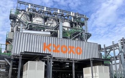 Kyoto Group's Heatcube project at KALL Ingredients's plant in Tiszapüspöki, Hungary. Image: Kyoto Group.