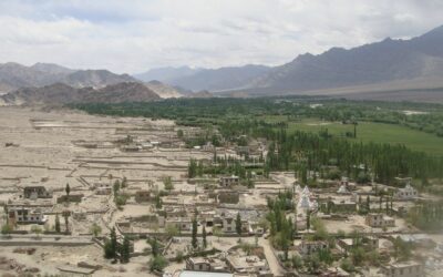 Ladakh is one of the most high, dry, and sunny regions on earth with bitterly cold winters and very high irradiation. Image: Tom Kenning